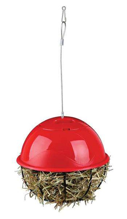 PIŁKA METALOWA  DO ZAWIESZENIA NA SIANO 16 cm