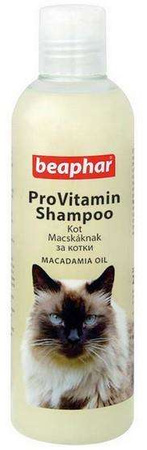 Beaphar szampon dla kotów z olejkiem makadamia 250 ml