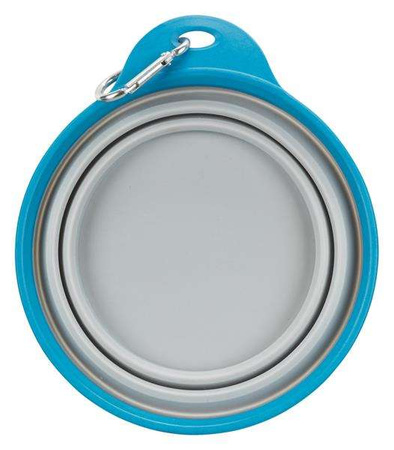 Miska podróżna, silikonowa, z obręczą, 1 l/o 18 cm