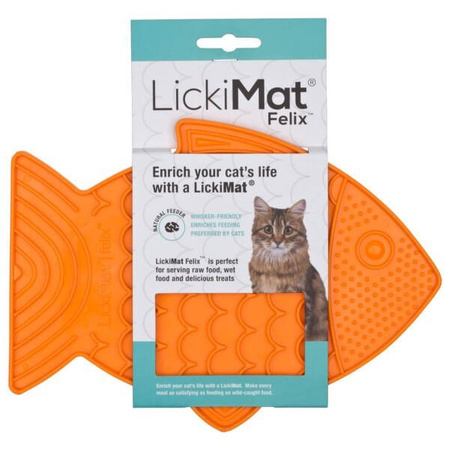 LickiMat Felix mata do lizania dla kota 22x15 cm