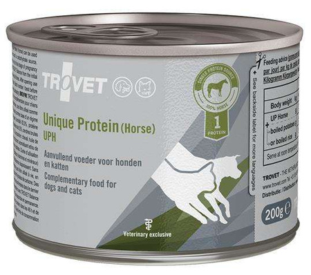 Trovet unique protein uph konina dla psa i kota puszka 200g