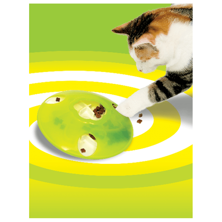 Bączek na przysmaki dla kota Catit Treat Spinner, 18.5 x 18.5 x 8 cm