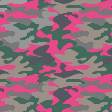 Croci mata chłodząca Camouflage różowa 90x50 cm