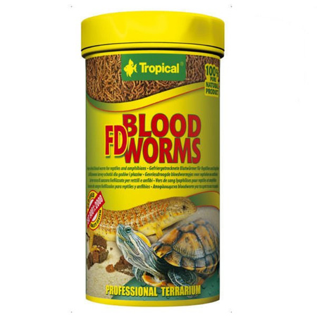 Tropical blood worms 100ml 7g