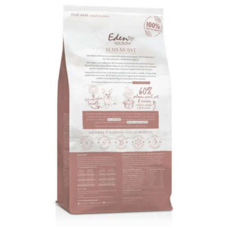 Karma dla psa Eden Salmon & Quail - półwilgotna z łososiem i przepiórką - 2kg, 10kg