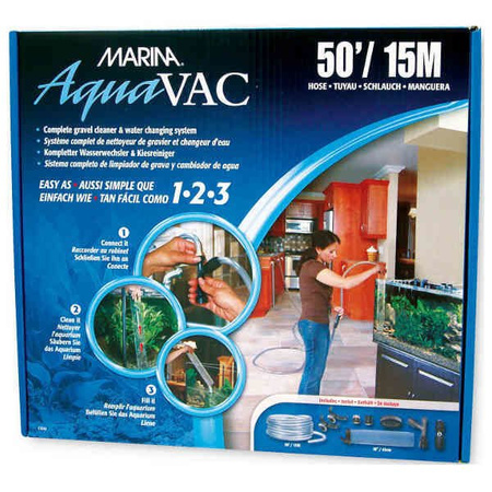 Marina aquavac odmulacz do akwarium z wężem 15 m