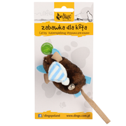 Dingo Christmas myszka narciarz dla kota 8 cm