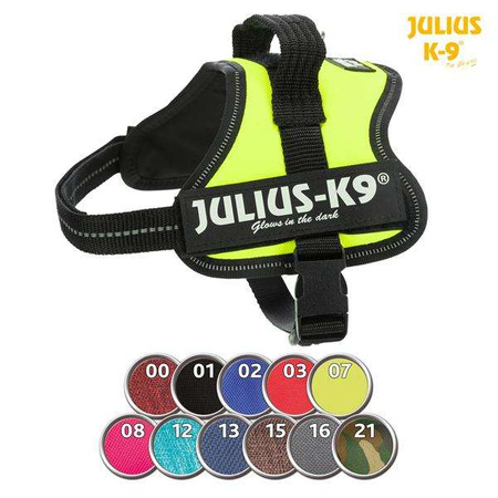 Uprząż Julius-K9, Baby 1/XS: 30–40 cm, fuksja