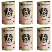 ZESTAW Paka zwierzaka wołowina i śledź dla psa 6 x 400 g