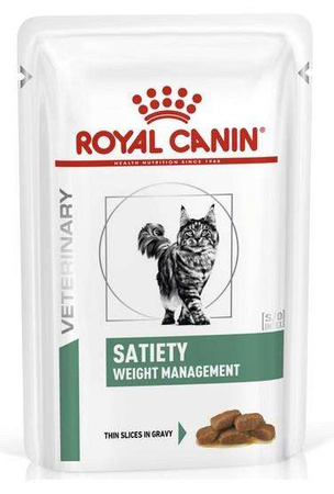 Royal canin veterinary diet feline satiety weight management saszetka 85g