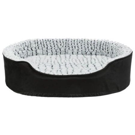 Legowisko ortopedyczne dla psa Lino , 83 × 67 cm, czarno/szare
