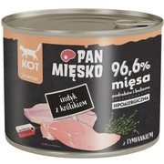 Pan Mięsko indyk z królikiem dla kota 200 g