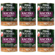 ZESTAW Wataha Hunt Adult kaczka dla psa 6 x 800 g