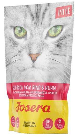 Josera pasztet gulasz z kurczakiem i wołowiną saszetka 85g