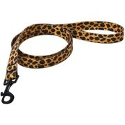 Wodoodporna smycz dla psa, PVC, panterka, 2x120cm
