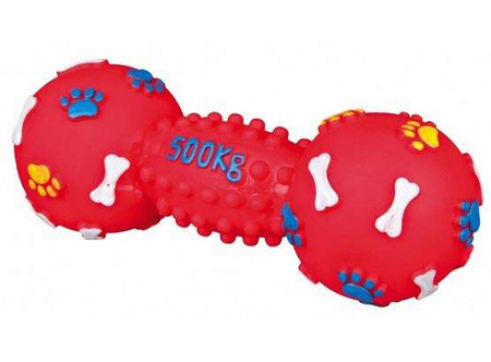 HANTEL VINYLOWY ŚREDNI 19cm