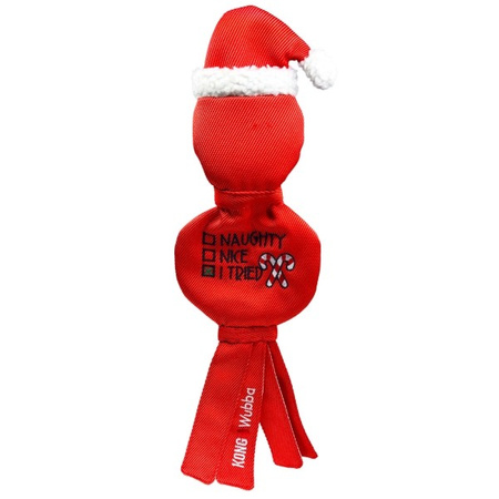 Kong Holiday Wubba Flatz Assorted zabawka dla psa L