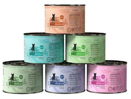 Catz finefood puszki multipack n.15-25 6x200 g