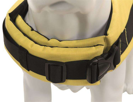 Kamizelka ratunkowa dla psów, S: 35 cm: 42–66 cm, żółta/czarna