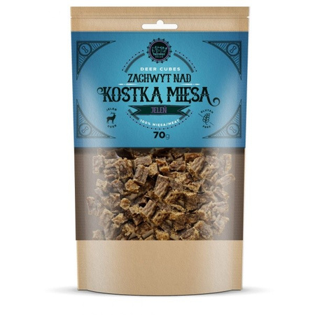 Trzypsy Delux Zachwyt nad kostką mięsa z jelenia 70 g