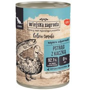 Wiejska Zagroda Leśne smaki Senior pstrąg z kaczką 400 g
