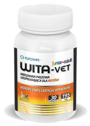 Wita-Vet Kot Energia Junior + Adult 30tabl