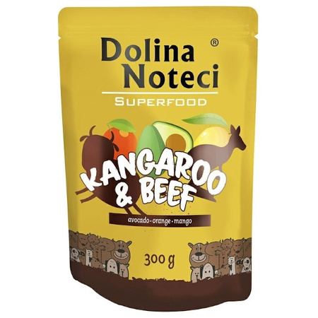 Dolina Noteci Superfood Kangur i wołowina dla psa 300 g