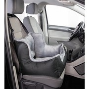 Fotelik samochodowy, czarny/szary, 50 x 40 x 50 cm