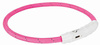 Pierścień z lampą błyskową USB, XS–S: 35 cm/o 7 mm, różowy