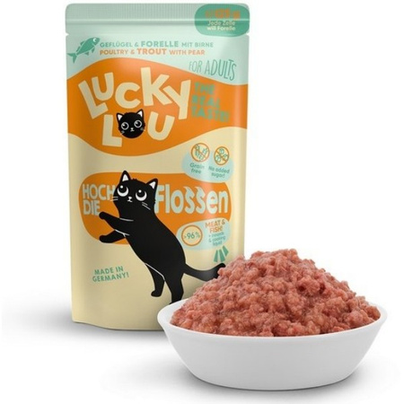 Lucky Lou Lifestage Adult drób i pstrąg 125 g