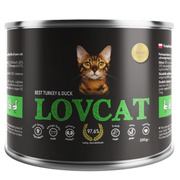 Lovcat Best indyk i kaczka 200 g