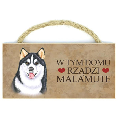 Power gift magnez z pupilem - malamut