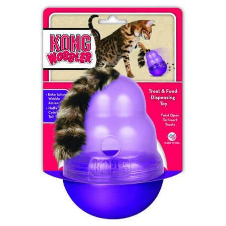 Kong cat wobbler zabawka na przysmaki dla kota