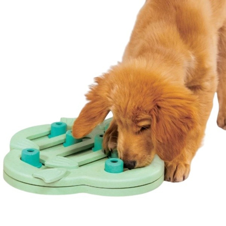 Nina Ottosson Puppy Hide n' Slide Green gra edukacyjna dla psa
