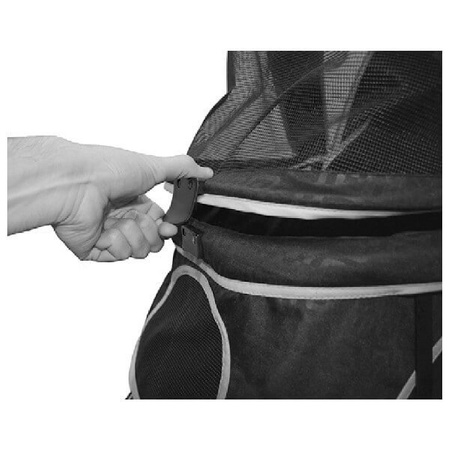 Luksusowy wózek dla psa - spacerowy innopet buggy monaco