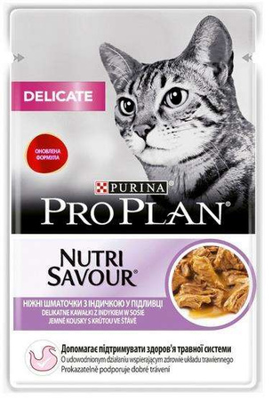 Purina Pro Plan Cat Delicate indyk saszetka 85g