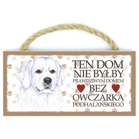 Power gift magnez z pupilem - owczarek biały