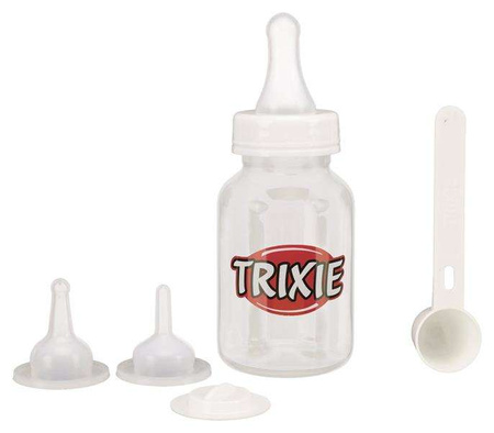 Butelka dla osesków, zestaw, 120ml/ przezroczysta, biała