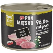 Pan Mięsko indyk z gęsią dla kota 200 g