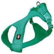 Miękka uprząż, S–M: 35–60 cm/20 mm, niebieski petrol