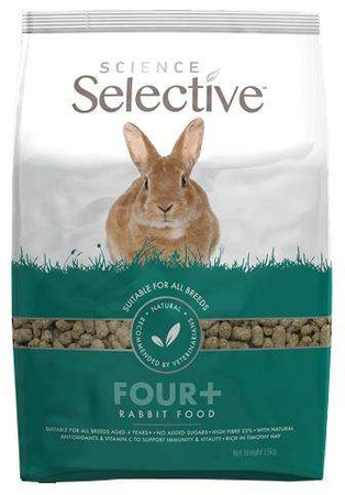 Science Selective Rabbit Four+ Food 1,5kg