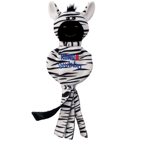 Kong Wubba No Stuff Zebra zabawka dla psa L