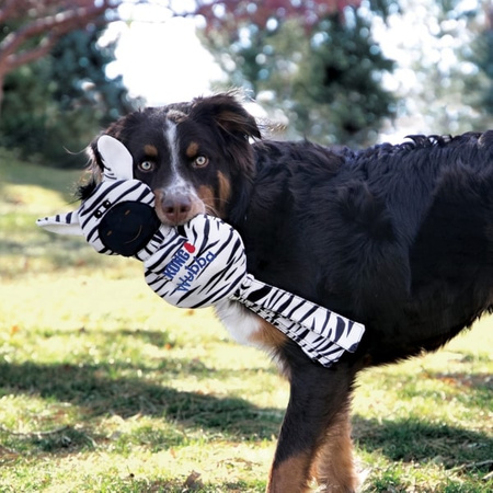 Kong Wubba No Stuff Zebra zabawka dla psa L