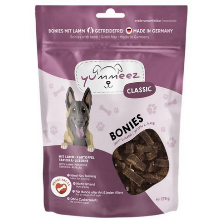 Yummeez bezzbożowe Kosteczki Jagnięce, 175 g