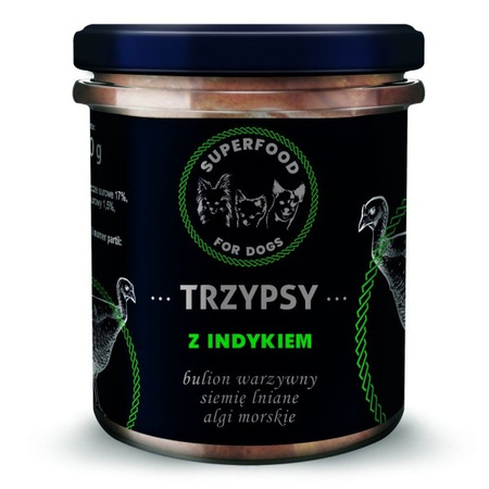 Trzypsy wieprzowina z indykiem dla psa 300 g