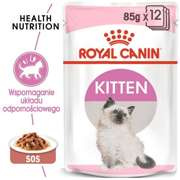 Royal Canin Kitten Instinctive w sosie karma mokra dla kociąt do 12 miesiąca życia saszetka 85g