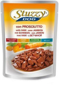 Bocconcini, karma mokra, dla psa, szynka kawałki, 100 g, saszetka