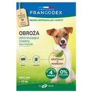 Francodex obroża odstraszająca insekty dla małego psa 35 cm