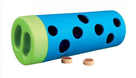 Zabawka dla psaDog Activity Snack Roll'/ Rolka do przysmaków śr. 6/5×14 cm, szara
