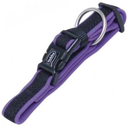 Nobby obroża mesh preno dla psa czarno-fioletowa